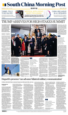 Cover of South China Morning Post