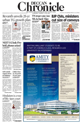 Cover of Deccan Chronicle