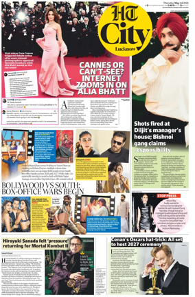 Cover of Hindustan Times (Lucknow) - Live