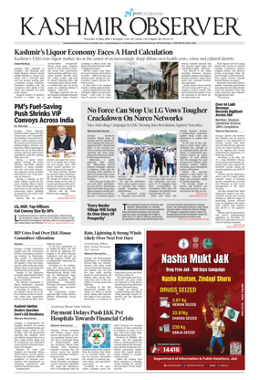 Cover of Kashmir Observer