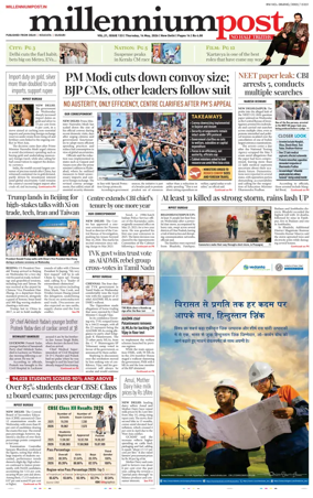 Cover of Millennium Post