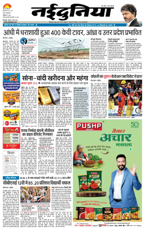 Cover of Nai Dunia - Bilaspur