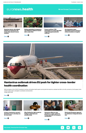 Cover of Euronews Health (English) Compiled Edition