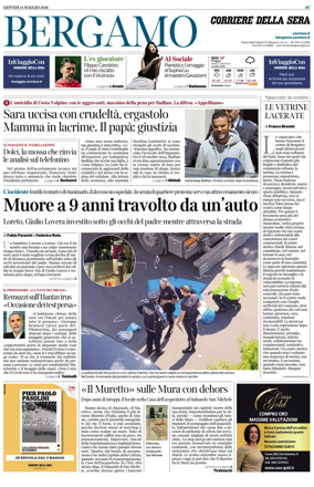 Cover of Corriere della Sera (Bergamo)