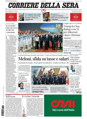 Cover of Corriere della Sera