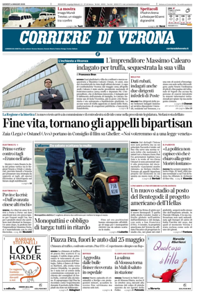 Cover of Corriere di Verona