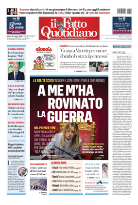 Cover of Il Fatto Quotidiano