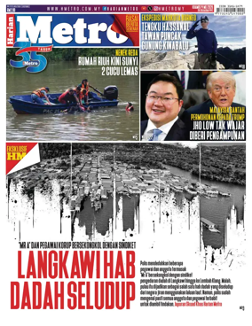 Cover of Harian Metro