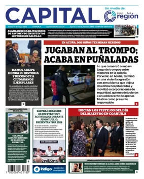Cover of Capital Coahuila