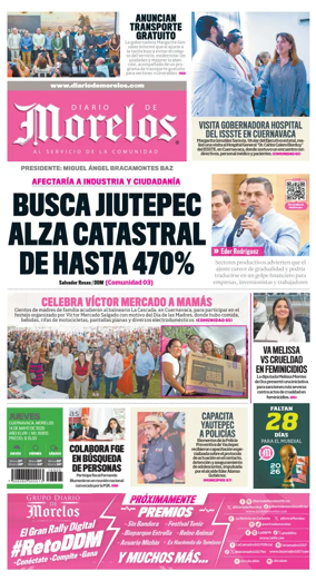 Cover of Diario de Morelos