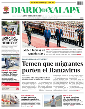 Cover of Diario de Xalapa