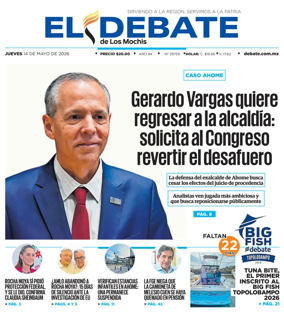 Cover of El Debate de Los Mochis