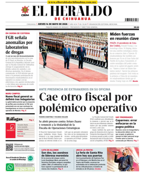 Cover of El Heraldo de Chihuahua