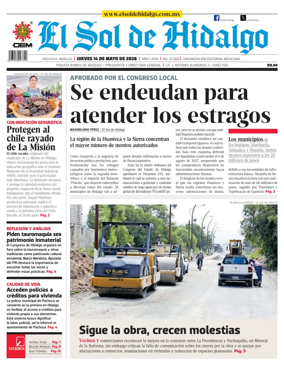 Cover of El Sol de Hidalgo