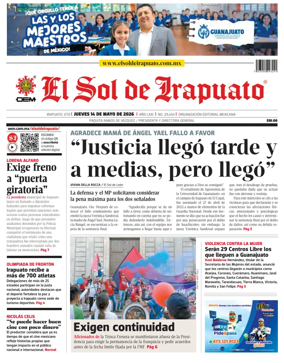 Cover of El Sol de Irapuato