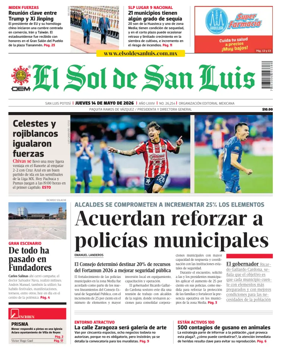 Cover of El Sol de San Luis Potosi