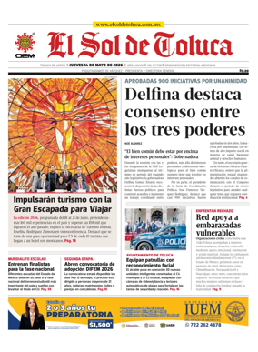 Cover of El Sol de Toluca