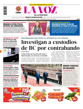 Cover of La Voz de la Frontera