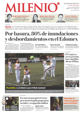Cover of Milenio Edo de Mexico