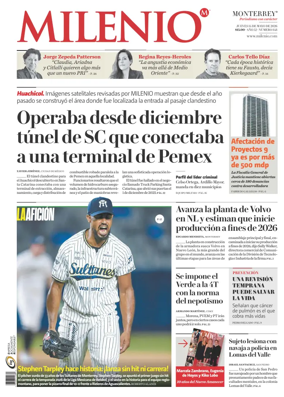 Cover of Milenio Monterrey