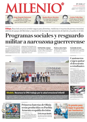 Cover of Milenio Puebla
