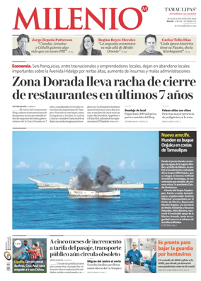 Cover of Milenio Tamaulipas