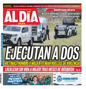 Cover of Periodico Al Dia (Celaya)