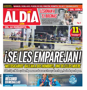 Cover of Periodico Al Dia (Leon)