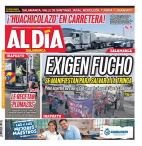 Cover of Periodico Al Dia (Salamanca)
