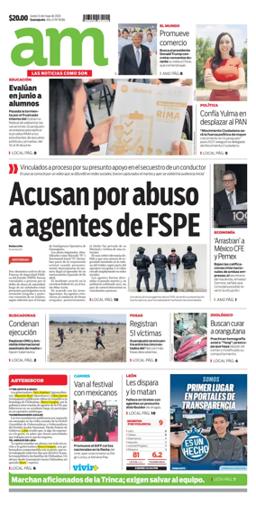 Cover of Periodico AM (Leon)