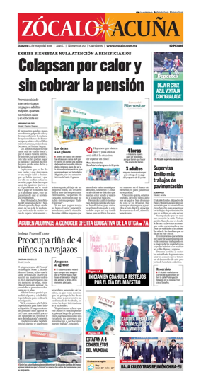 Cover of Zocalo Acuna