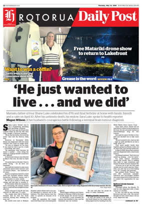 Cover of Rotorua Daily Post