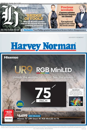 Cover of The New Zealand Herald