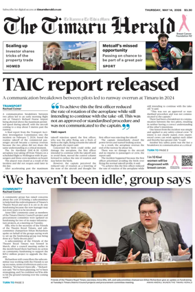 Cover of The Timaru Herald
