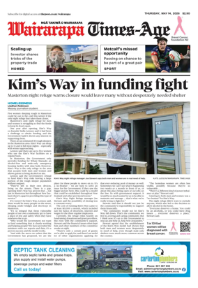 Cover of Wairarapa Times-Age (NZ)