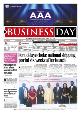 Cover of Business Day (Nigeria)