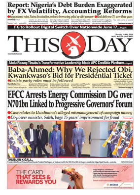 Cover of THISDAY