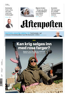 Cover of Aftenposten