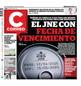 Cover of Diario Correo