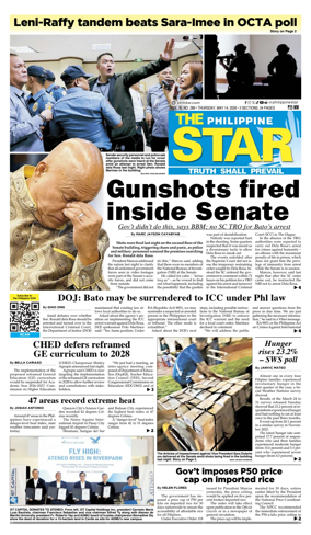 Cover of The Philippine Star