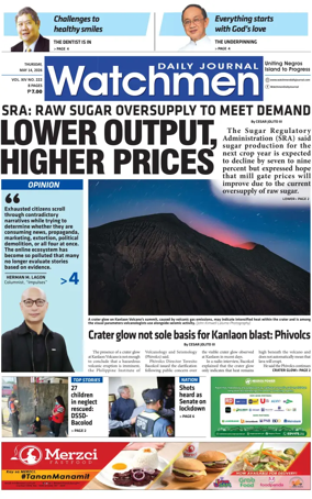 Cover of Watchmen Daily Journal