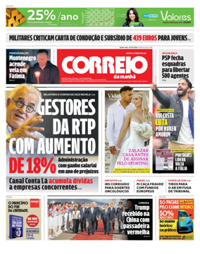 Cover of Correio da Manha