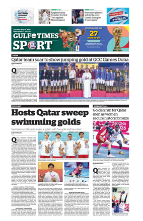 Cover of Gulf Times Sport