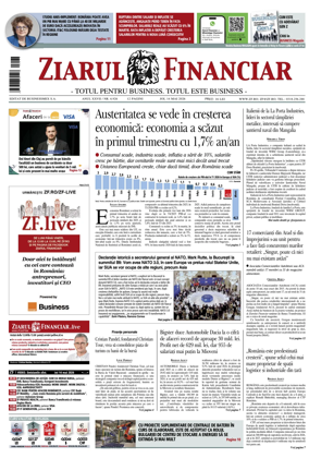 Cover of Ziarul Financiar