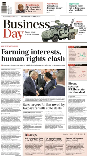 Cover of Business Day