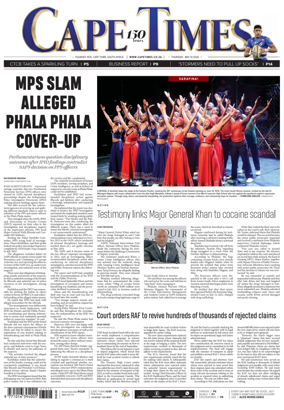 Cover of Cape Times