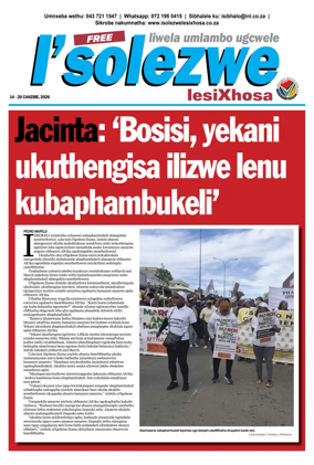 Cover of Isolezwe lesiXhosa