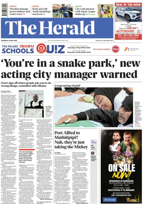 Cover of The Herald (South Africa)