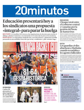 Cover of 20 Minutos Valencia