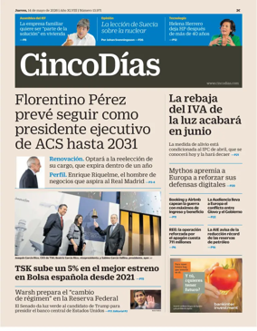 Cover of Cinco Dias